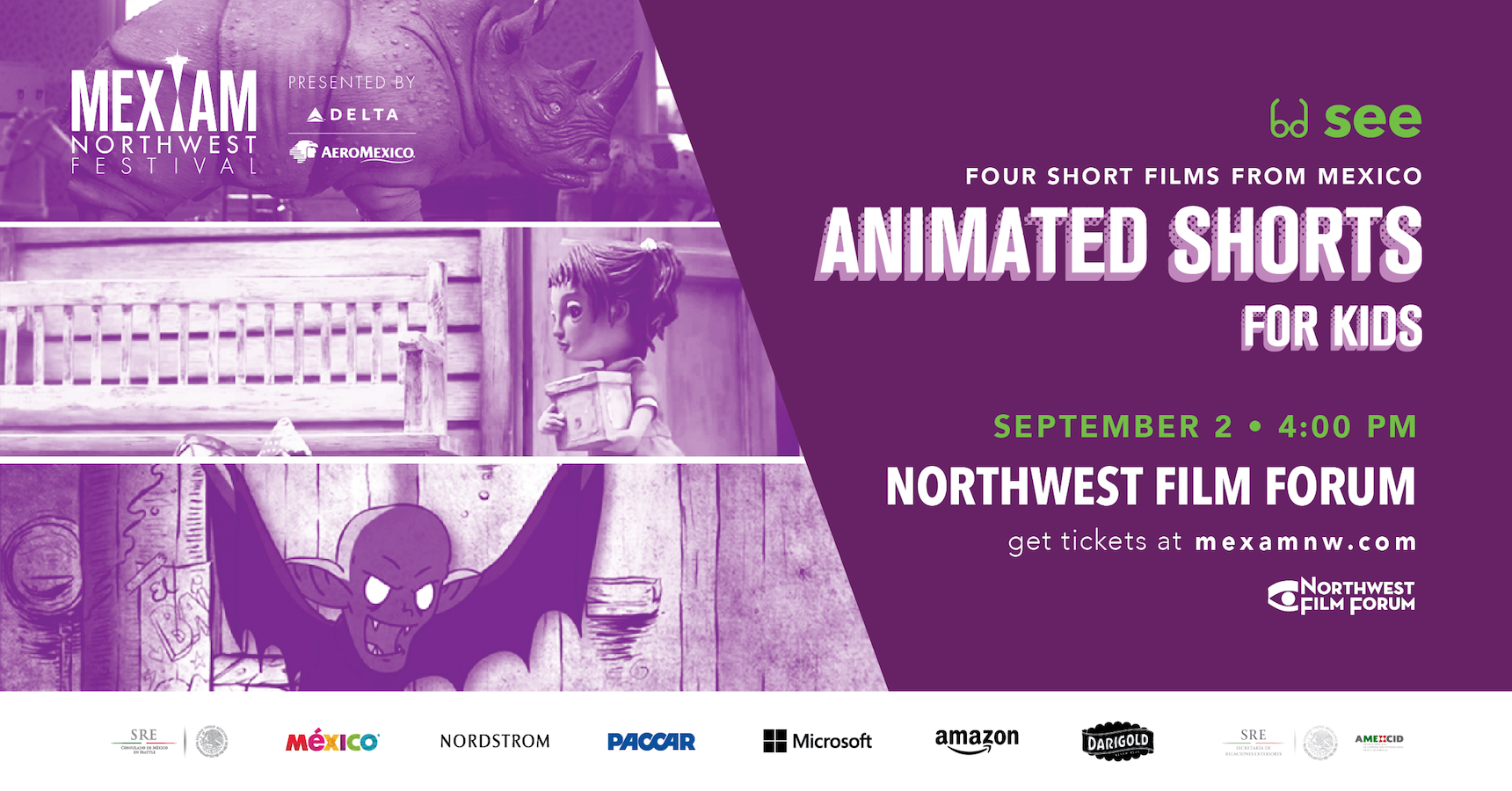 MEX AM NW – Animated Shorts for Youth - Northwest Film Forum
